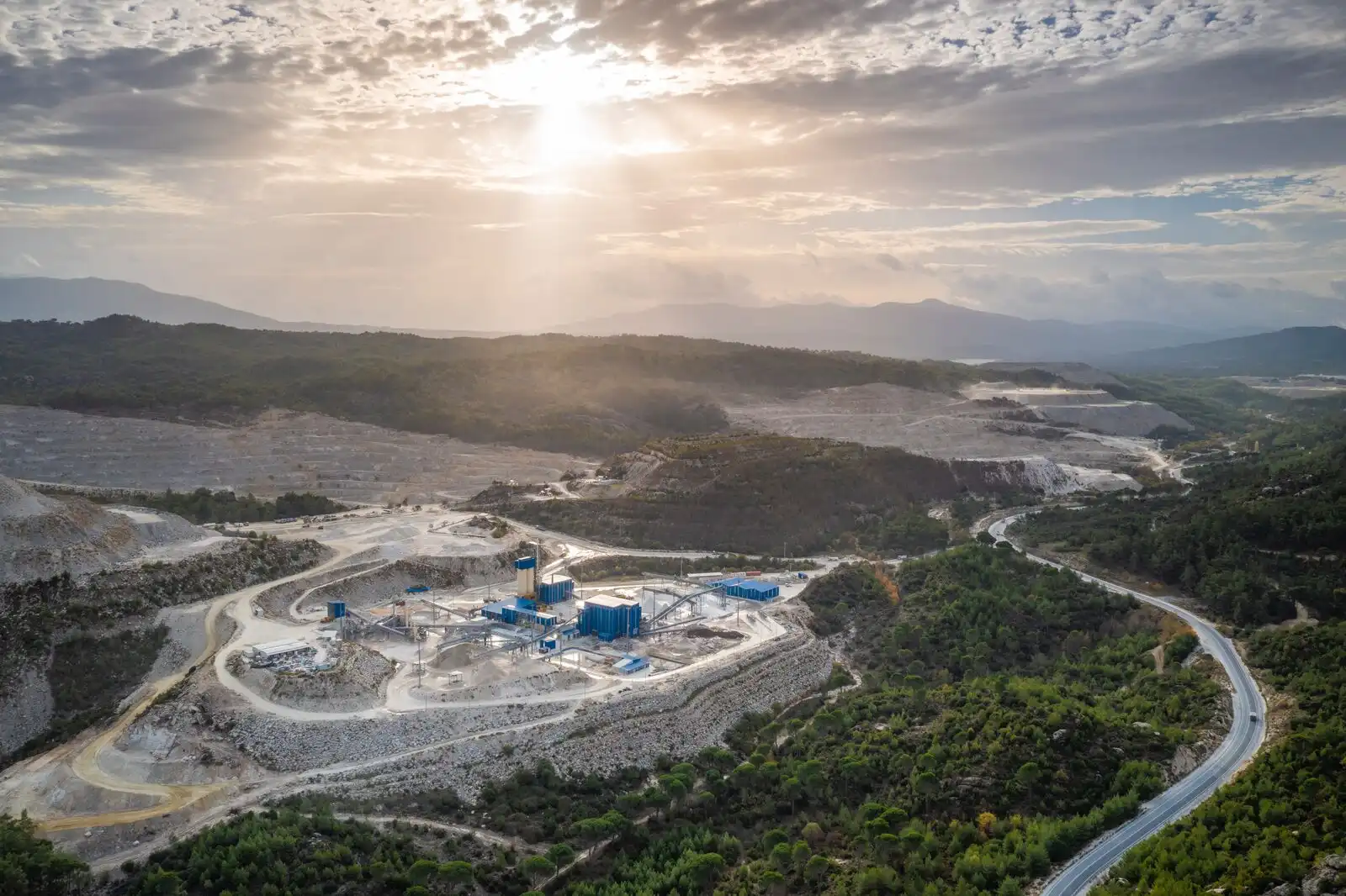 Sibelco Çine Maden Sahası